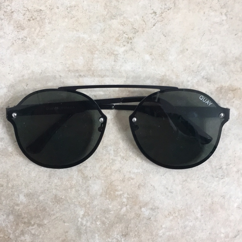 Quay Black Sunglasses